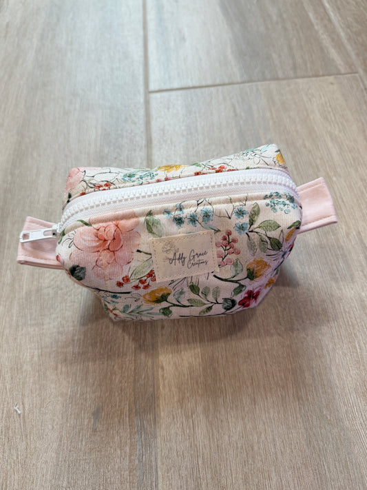 Small Boxy Makeup Bag